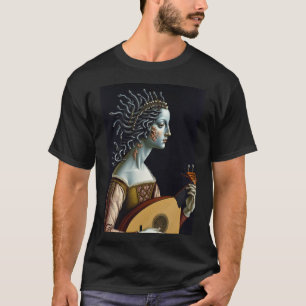 Camiseta Lute Laura a Senhora deep one um sinistro Lovecraf