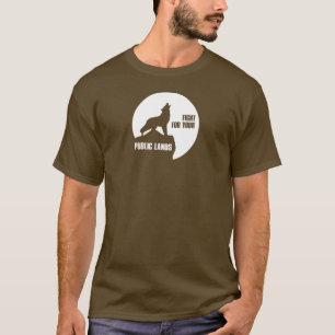 Camiseta Lute Pelo Seu Lobo De Terras Públicas