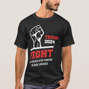 Camiseta Lute! Trump 2024 Salva as Eleições na América 2024