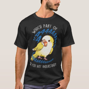 Camiseta Lutino Quaker Parrot Aaaa
