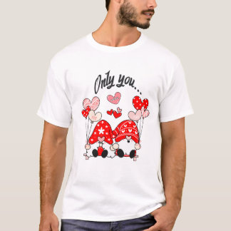 Camiseta Lutins amoureux Only You 1 message d’amour 