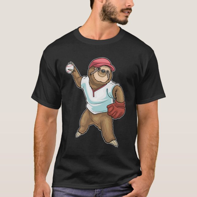 Camiseta Luva de Baseball com Lama (Frente)