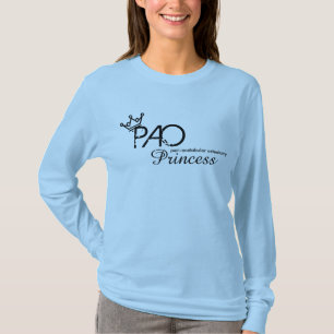 Camiseta Luva longa da princesa de PAO