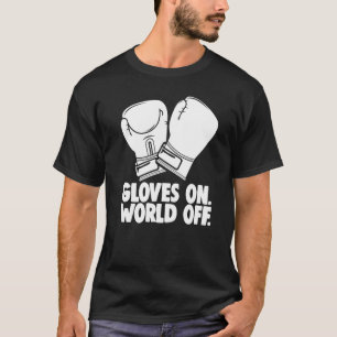 Camiseta Luva no Mundo das Mulheres Boxando Amor Esportivo
