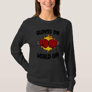 Camiseta Luva No Mundo Inteiro Boxando O Esporte