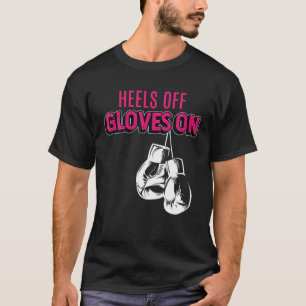 Camiseta Luvas acesas - Gif de Excelente de boxe feminina