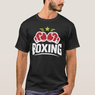 Camiseta Luvas de Boxe de Desenho Animado Engraçadas - Espo