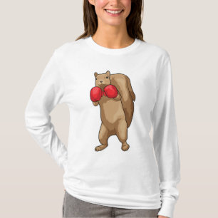 Camiseta Luvas de boxe de esquilo