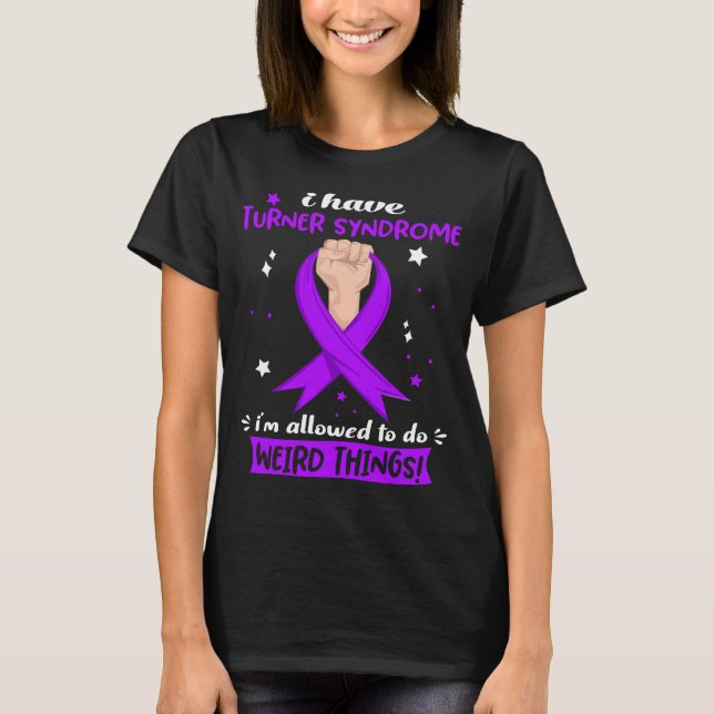 Camiseta Luvas de Boxe Síndrome de Turner Guerreira (Frente)