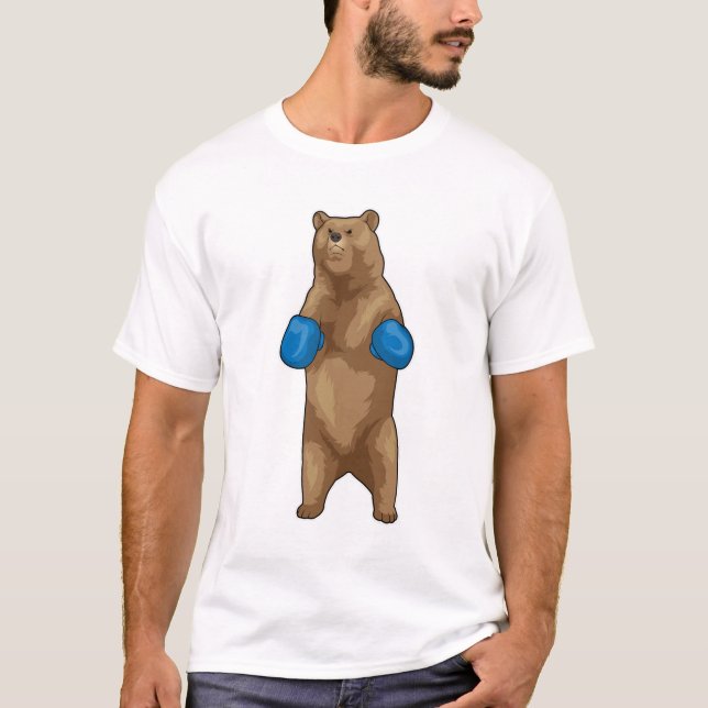 Camiseta Luvas de Boxer Bear Boxer (Frente)