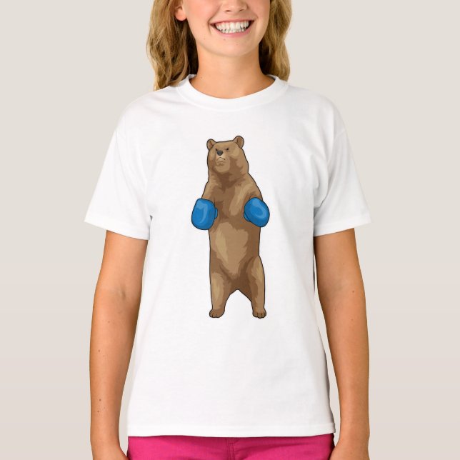 Camiseta Luvas de Boxer Bear Boxer (Frente)