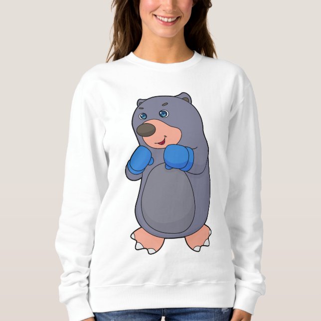 Camiseta Luvas de Boxer Boxer Mole (Frente)