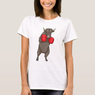 Camiseta Luvas de Boxer Bull Boxer
