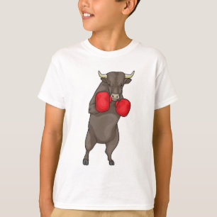 Camiseta Luvas de Boxer Bull Boxer
