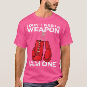 Camiseta Luvas De Boxing Eu Não Preciso De Um Boxer De Comb