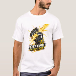 Camiseta Luvas de Goleiro Relâmpago | Defenda com Poder