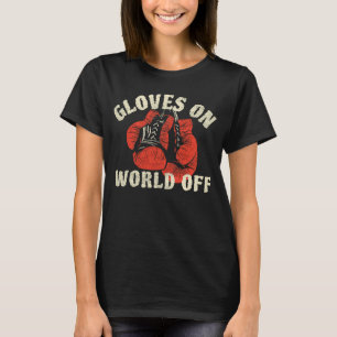 Camiseta Luvas No World Off Boxing 1
