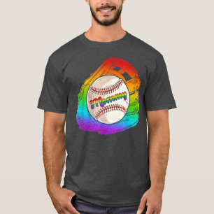 Camiseta Luvas Orgulho LGBT Mês Ra do Jogo de Mamãe de Base