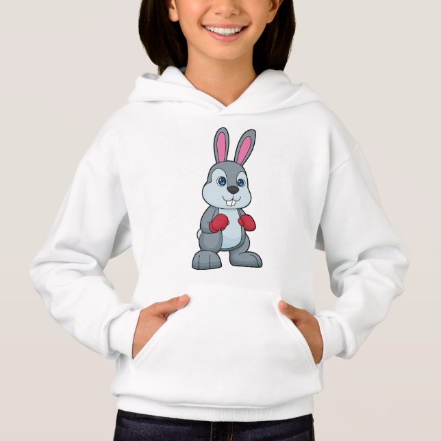 Camiseta Luvas para "in a box" de coelho (Frente)