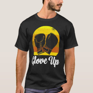 Camiseta Luvas Retro Feminino Boxe Mamãe Esportes Amor