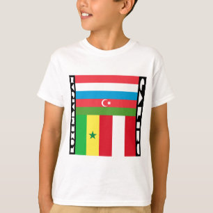 Camiseta Luxembaijan e Galiru