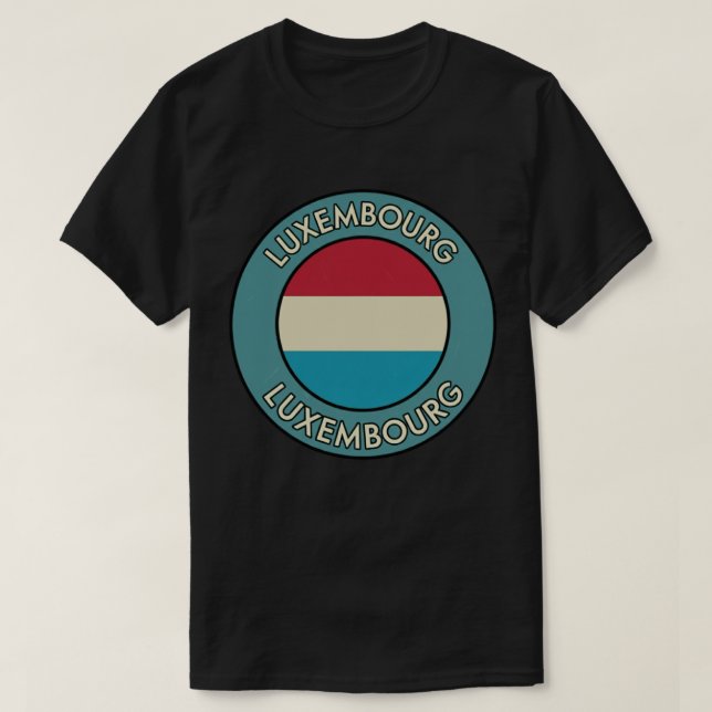 Camiseta Luxembourg (Frente do Design)