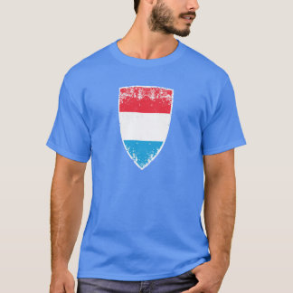 Camiseta Luxembourg embandeira