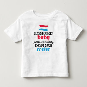 Camiseta Luxembourger Baby, Muito Mais Fresco
