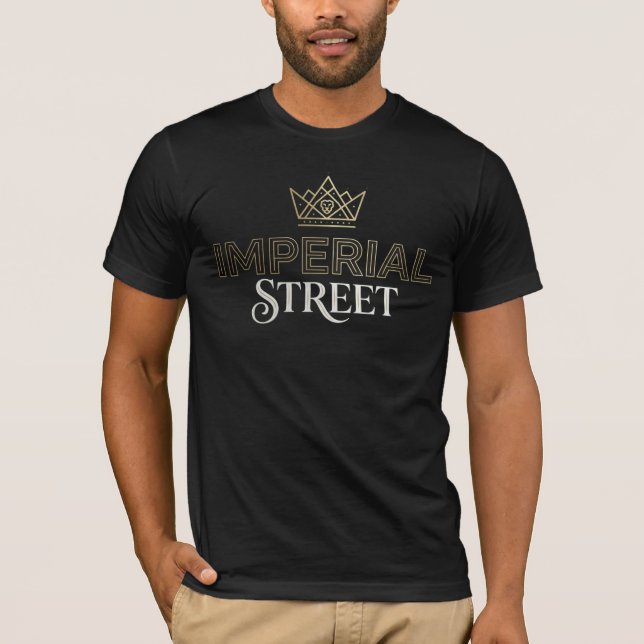 Camiseta Luxo Logo Imperial Street (Frente)