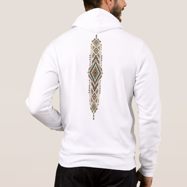 Camiseta Luxury Ethnic Geometric Pattern (Verso)