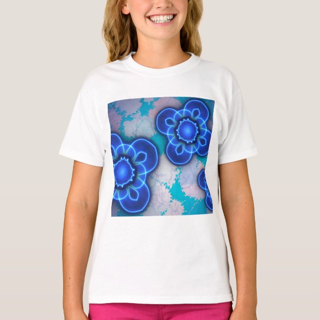 Camiseta Luz azul (Frente)
