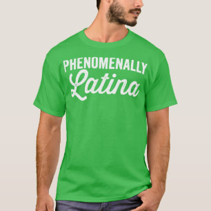 Camiseta Luz branca Latina Fenomenalmente