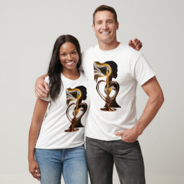 Camiseta Luz cheia de alma: mulher africana