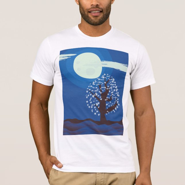 Camiseta luz da lua (Frente)