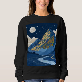 Camiseta Luz da Lua na Montanha