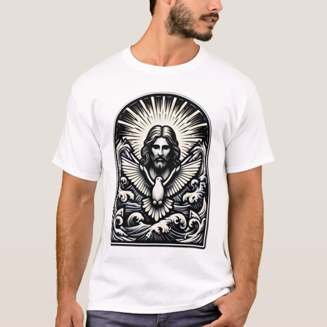 Camiseta Luz da Salvação (Frente)