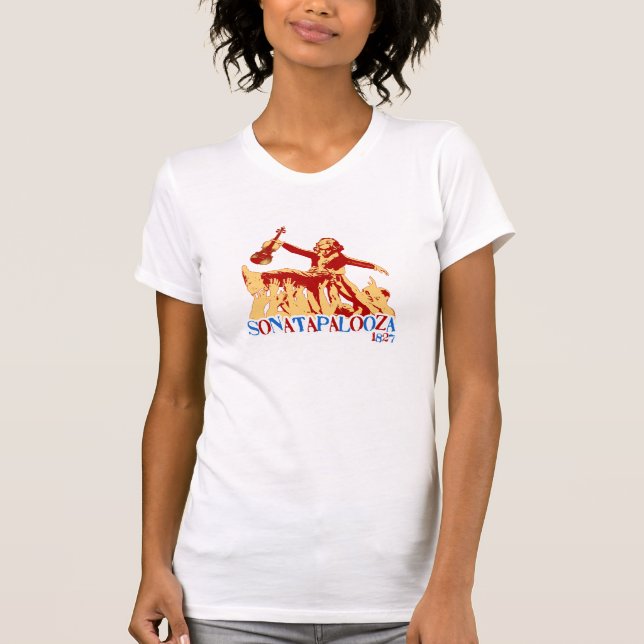 Camiseta Luz de Beethoven Sonatapalooza (Frente)