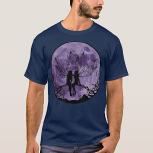 Camiseta Luz de fada, Mística, Mágica, Fadas, Fores