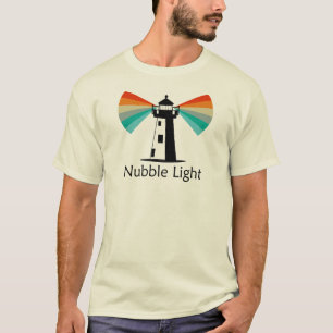 Camiseta Luz de Nubble Maine Arco-íris