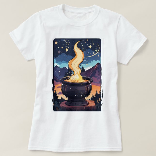Camiseta Luz de orientação: Lanterna inspirou a coleção de  (Frente do Design)