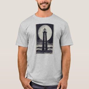 Camiseta Luz de Pemaquid Point Moon
