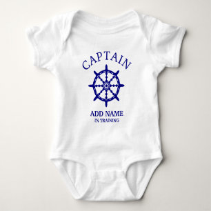 Camiseta Luz do capitão Treinamento do barco (personalize 
