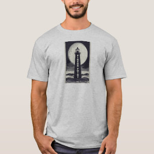 Camiseta Luz do Farol de Pombo na Califórnia