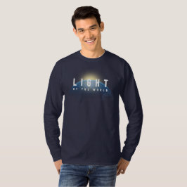 Camiseta Luz do Mundo | Masculinos Manga longa