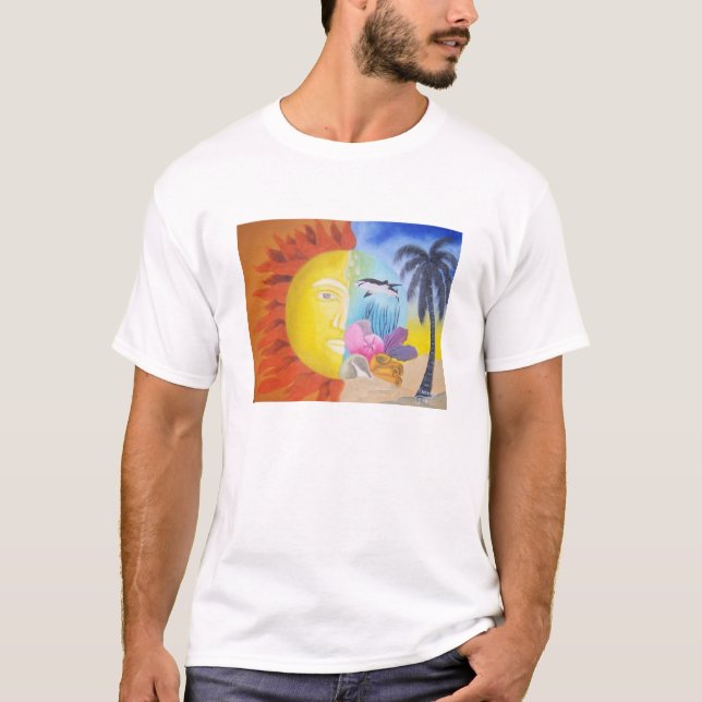 Camiseta Luz do sol de Florida (Frente)