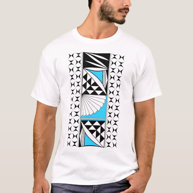 Camiseta Luz do Sol Nativa do Sudoeste em Turquesa (Frente)