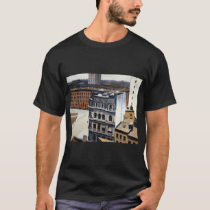 Camiseta luz do sol no segundo andar Edward Hopper
