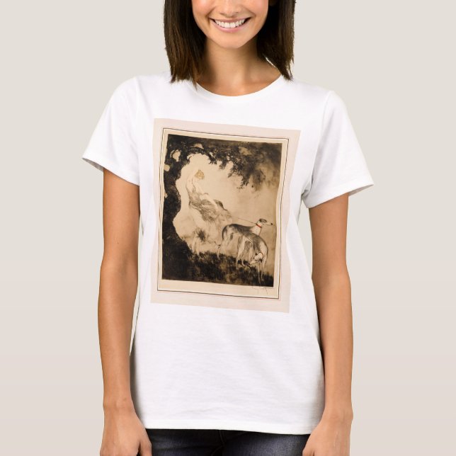 Camiseta Luz do Vento de Louis Icart (Frente)