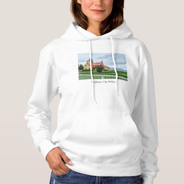 Camiseta Luz e ponte mackinac (Frente)