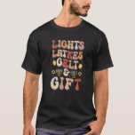 Camiseta Luz Judaica Trava Gelt Hanukkah Chanukah Christm<br><div class="desc">Luz Judaica Trava Gelt Hanukkah Chanukah Prêmio de Natal</div>